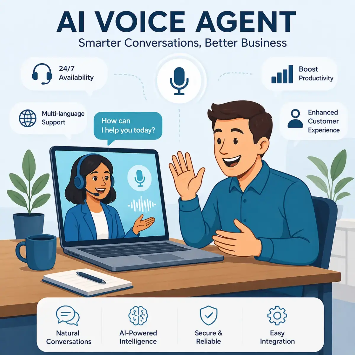 AI Voice Agent | Developer box